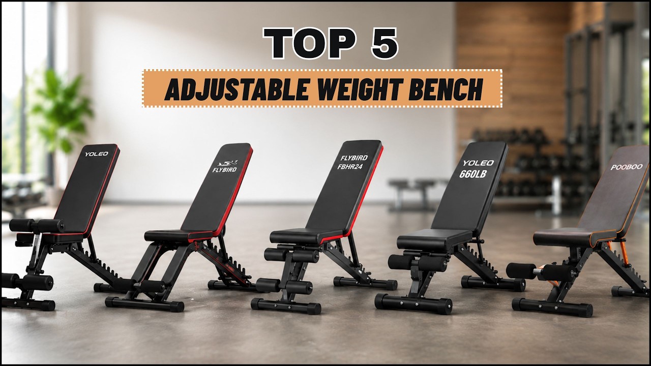 ✅ Best  Adjustable Weight Benches : Adjustable Weight Benches For Home Gym (Buying Guide)