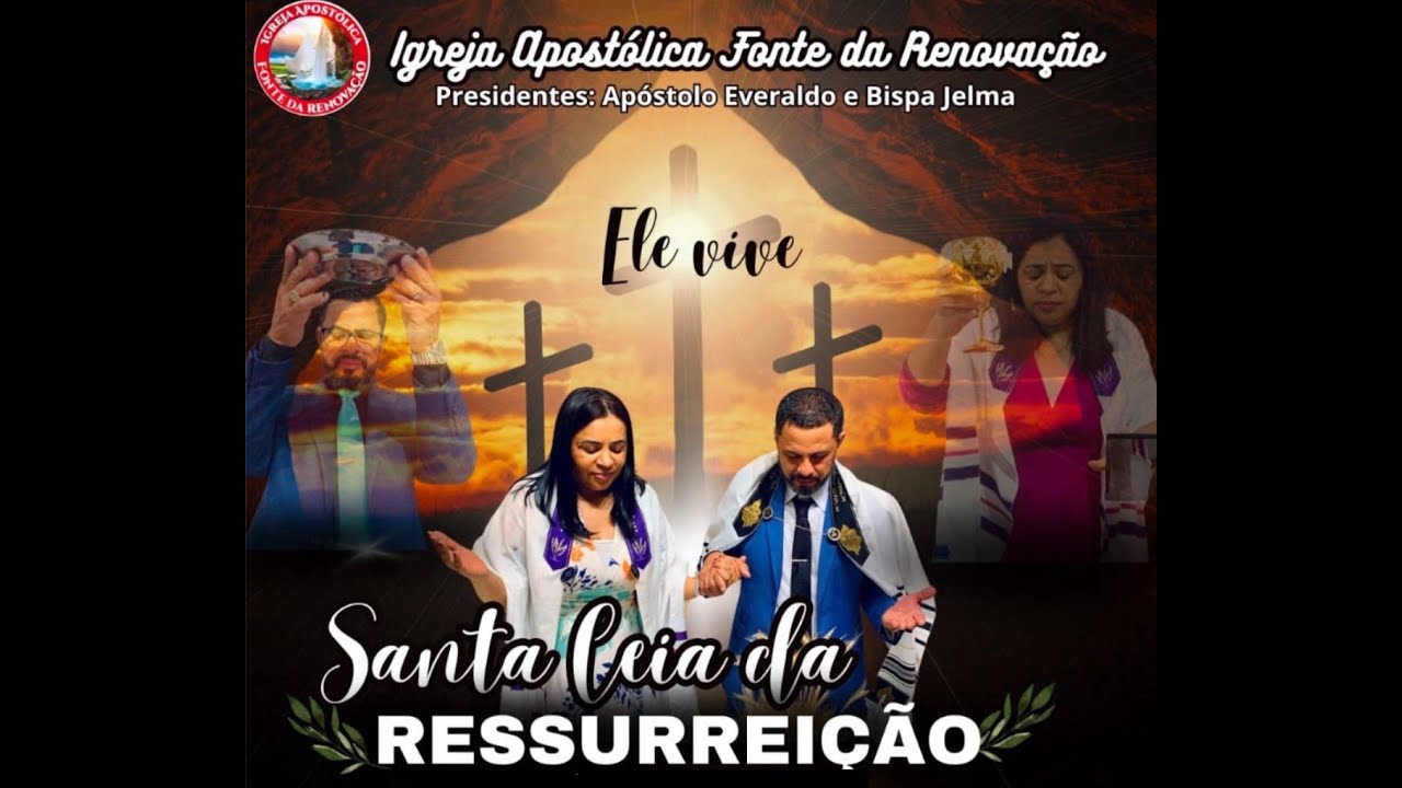 (" CULTO DE SANTA CEIA " ) 01/02- I.A. FONTE DA RENOVAÇAO.
