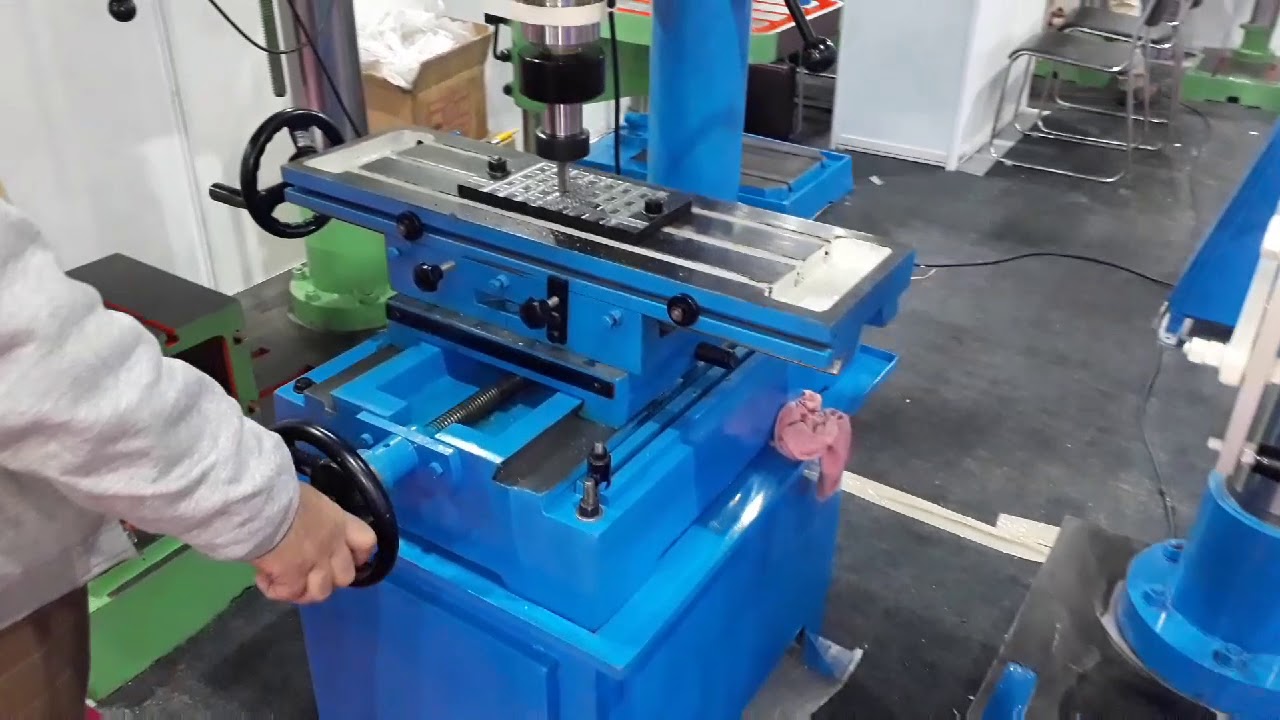 Auto Feed Drilling Cum Milling Machine Satya Prakash Machine Tools