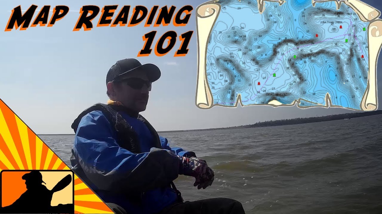 Map Fundamentals - How to Read a Contour Map to Make a Fishing Plan