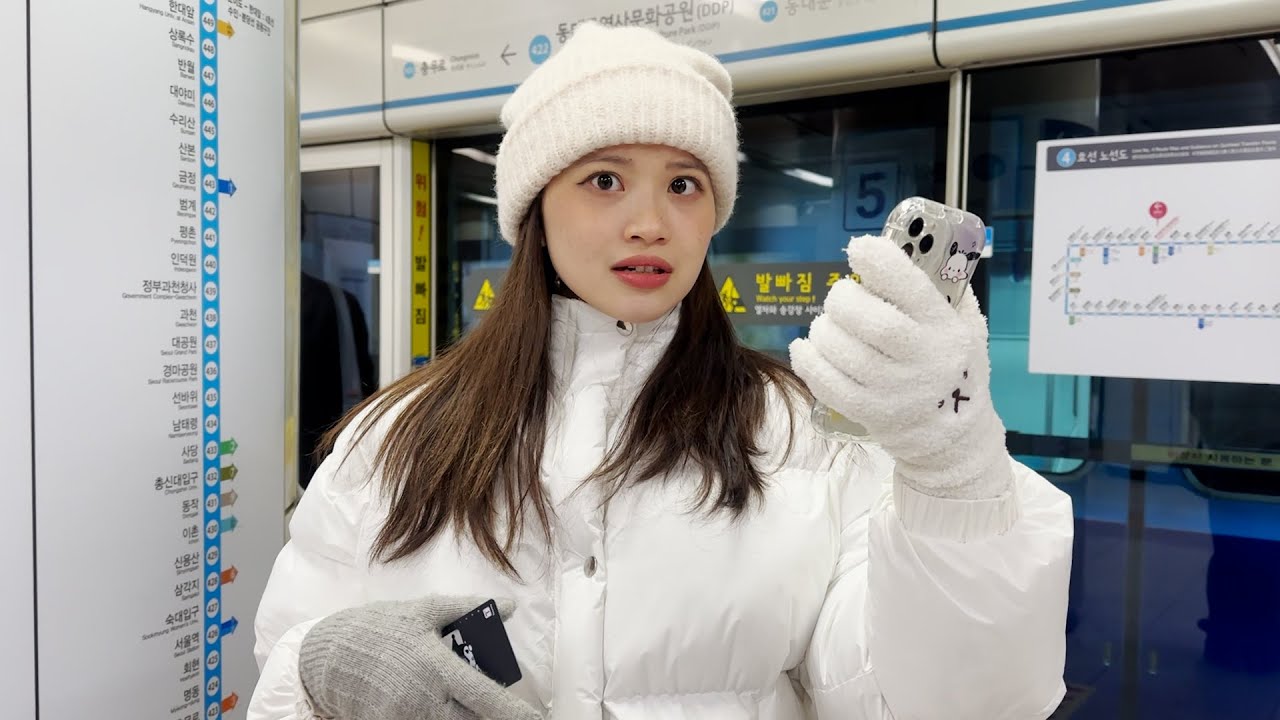 생전 처음 한국 지하철을 타보고 충격받은 베트남 친구