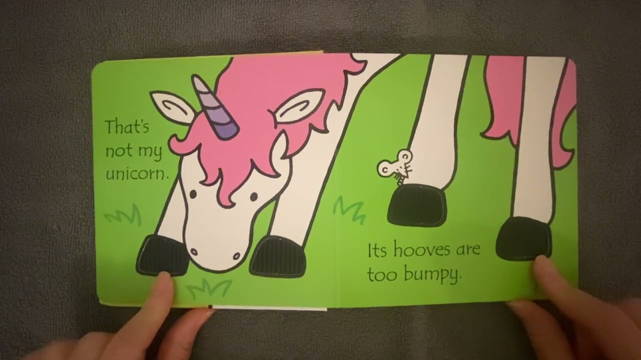 That&rsquo;s not my unicorn.🦄 Touchy -Feely book.Read aloud for toddlers and kids .