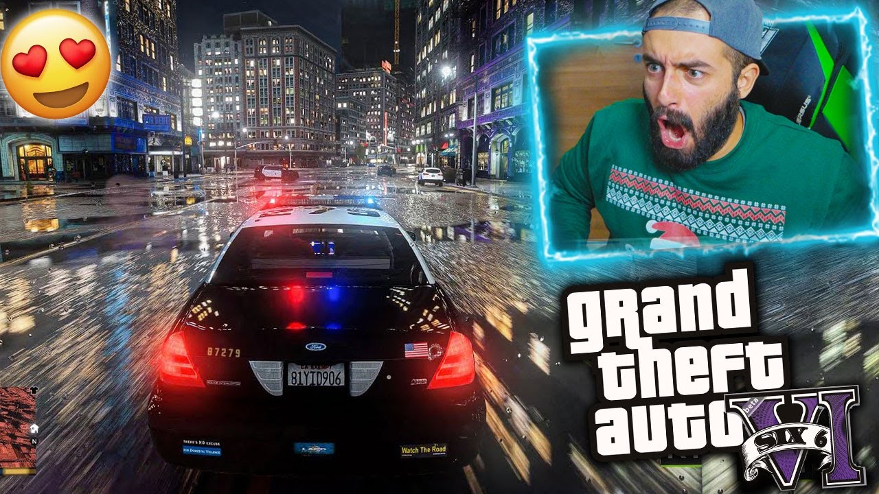 PROVO GTA 6... con una MOD 😍 *assurdo* ( 4K ULTRA NVE )