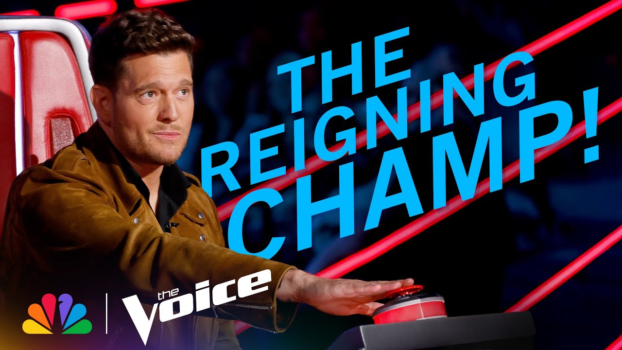 Michael Bubl&eacute;'s Going for a Historic Three-Peat Win | The Voice | NBC