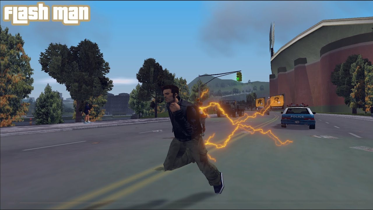 Flash Man - GTA III Mod Showcase