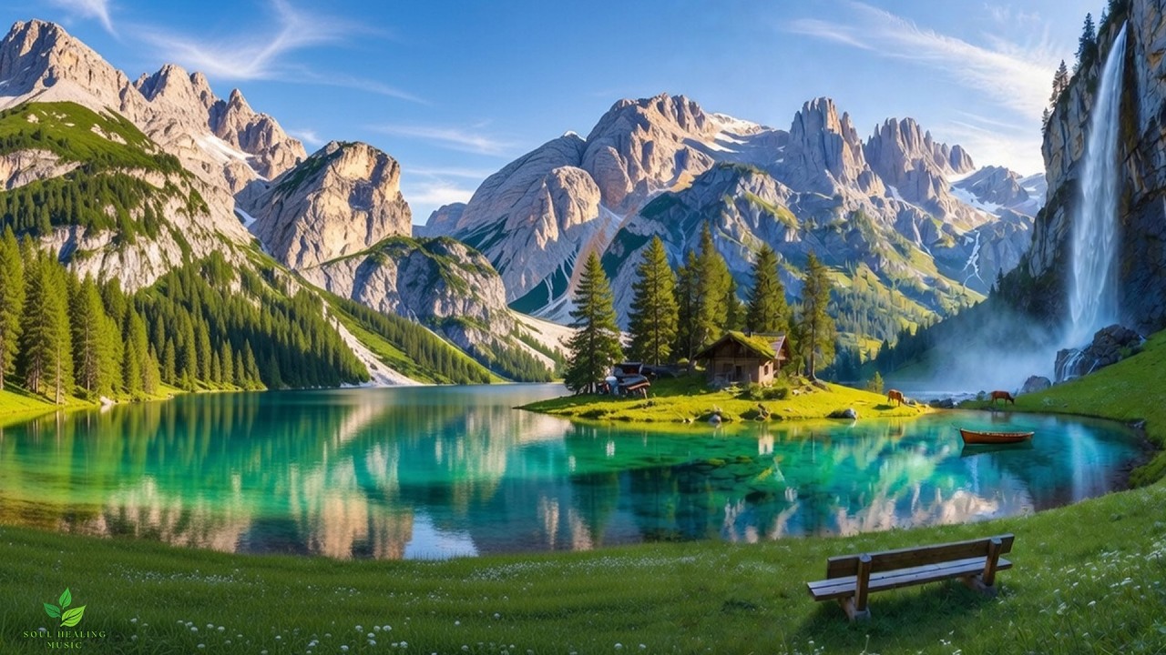 Beautiful Calming Music for Stress Relief | Relaxing Music for Deep Sleep , Soul Healing Musical