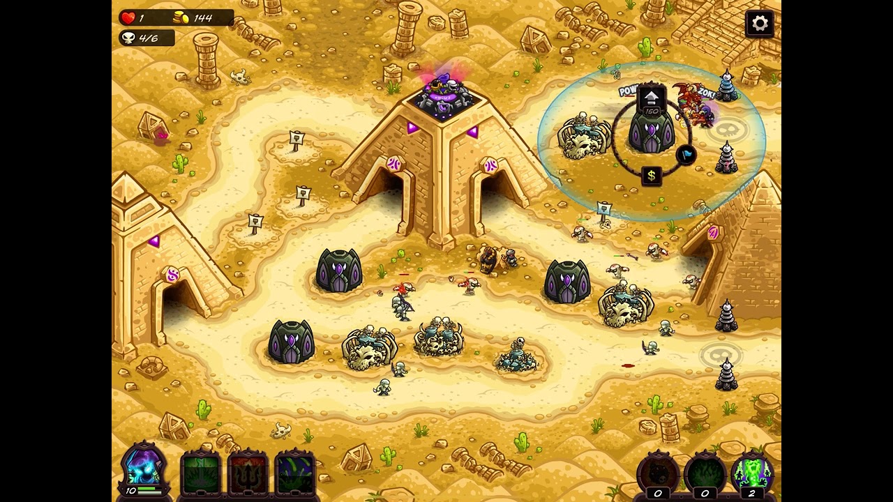 Kingdom Rush: Vengeance 🛕 The Lost Empire Heroic Challenge Impossible Walkthrough Pyramid Hammerhold