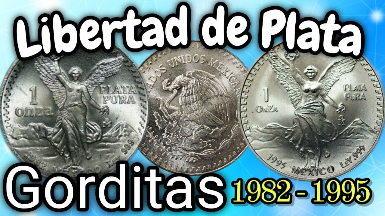 Onza Libertad de Plata    ( 1982 --- 1995 ) Mexican coins.