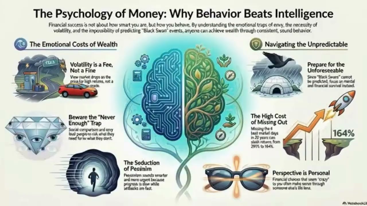 How an $8 Million Janitor Beat Wall Street | The Psychology of Money Summary