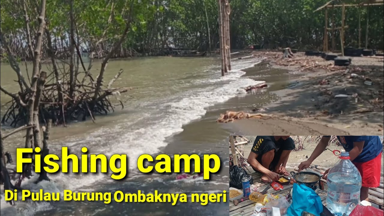 Di ajak mancing di laut.pas ombaknya guwede guwede