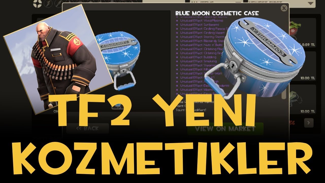 TF2 YENİ KOZMETİKLER