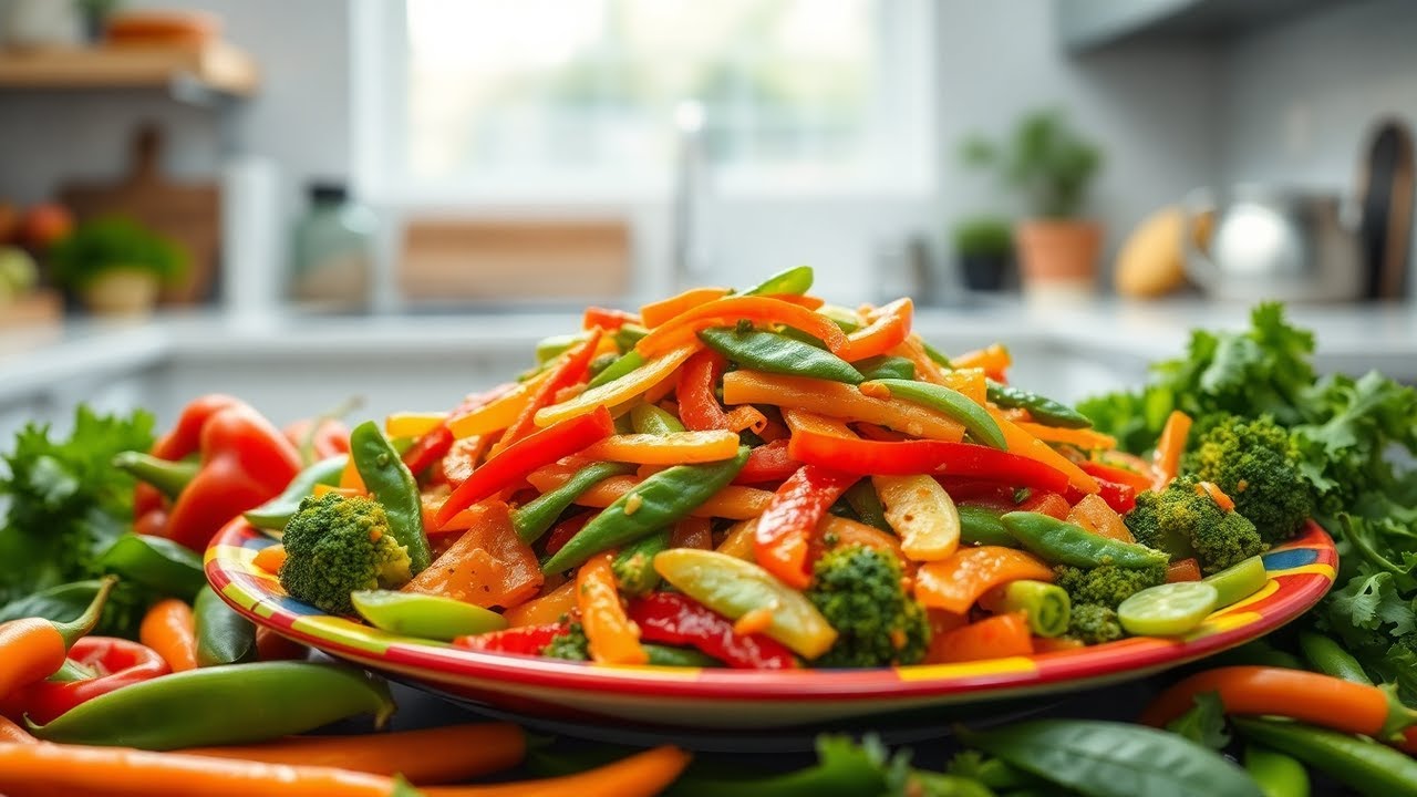 Quick & Colorful Vegetable Stir Fry Recipe  Easy, Delicious, & Perfect for Any Meal!