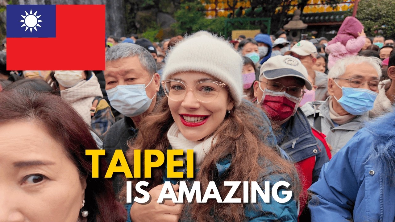This is How Taiwan Celebrates 🇹🇼 Lunar New Year in Taipei 🧧