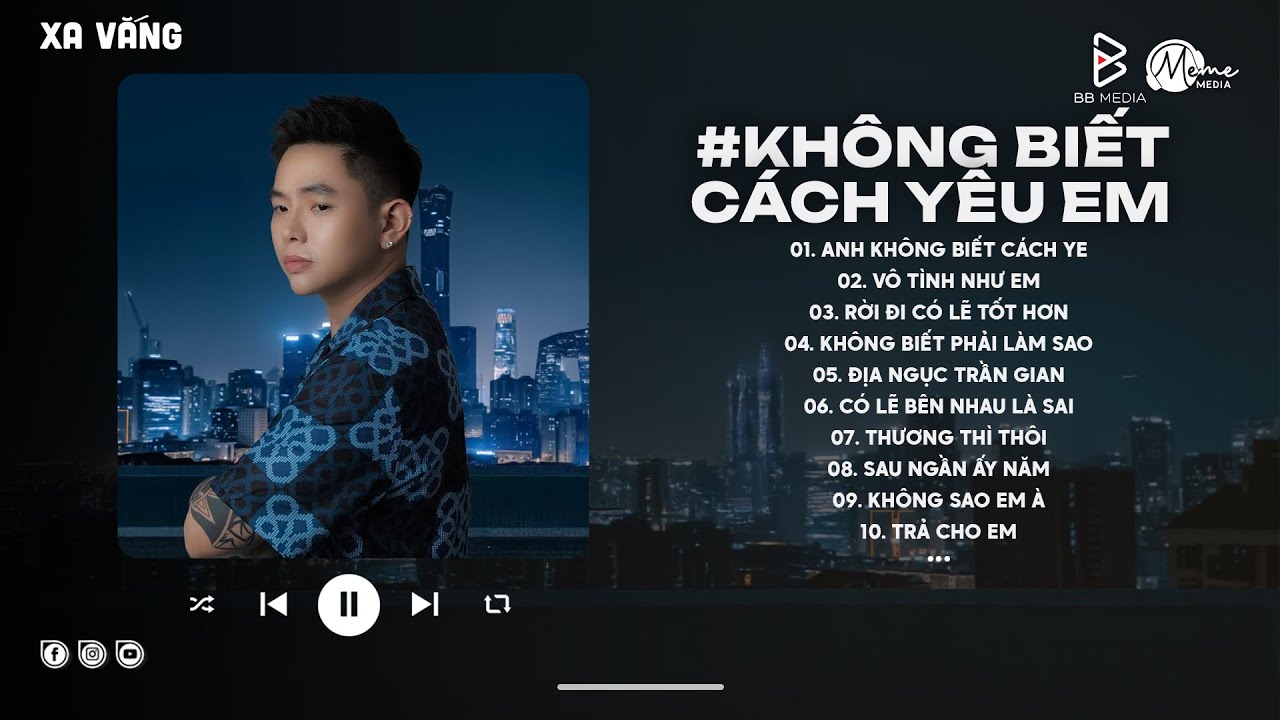 Playlist Quang Đăng Trần - Anh Đã Không Biết Cách Yêu Em Lofi | Chính Anh Đã Không Biết Cách Yêu Em