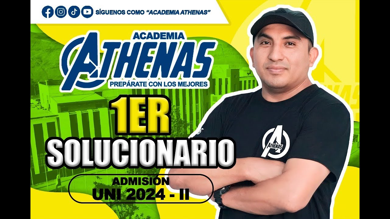 1ER SOLUCIONARIO ADMISION UNI 2024 - II (FECHA 2 - MATEMÁTICAS)