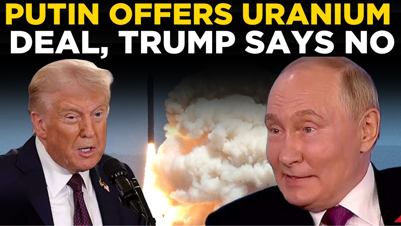 Breaking NEWS LIVE: Putin Offers Iran Uranium Deal, Trump Declines Nuclear Proposal | TRUMP NEWS