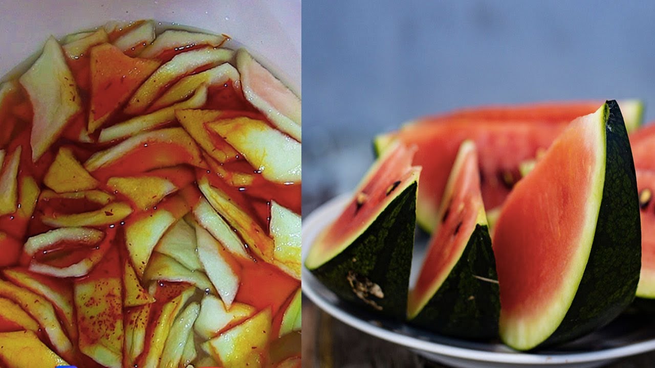 Do not throw your watermelon rinds, Make Grandma&rsquo;s Ancient Recipe with it