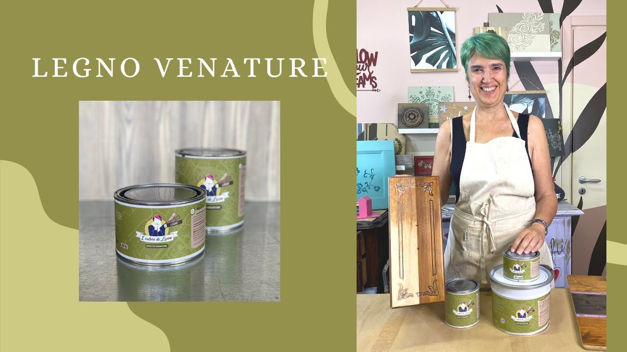LEGNO VENATURE: cos'é e come si usa. Esalta le venature del legno | I COLORI DI LUCIA