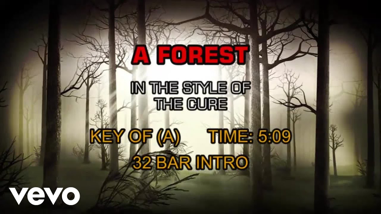 The Cure - A Forest (Karaoke)