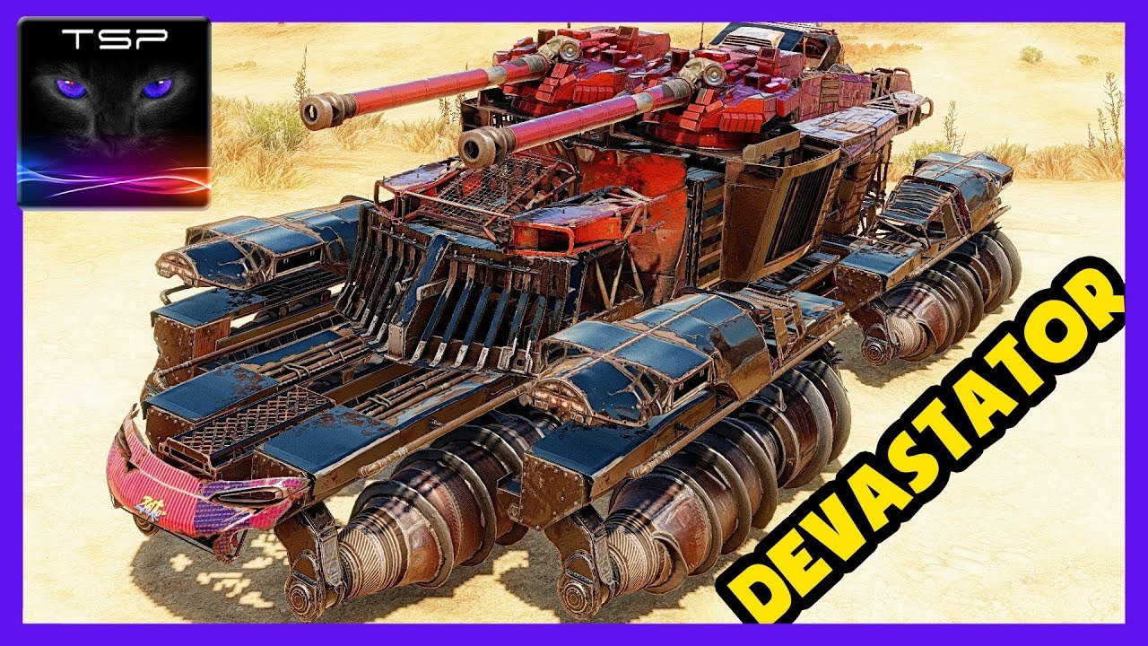 Crossout #475 ► DEVASTATOR Tank Reborn - 2x Typhoons Build & Gameplay