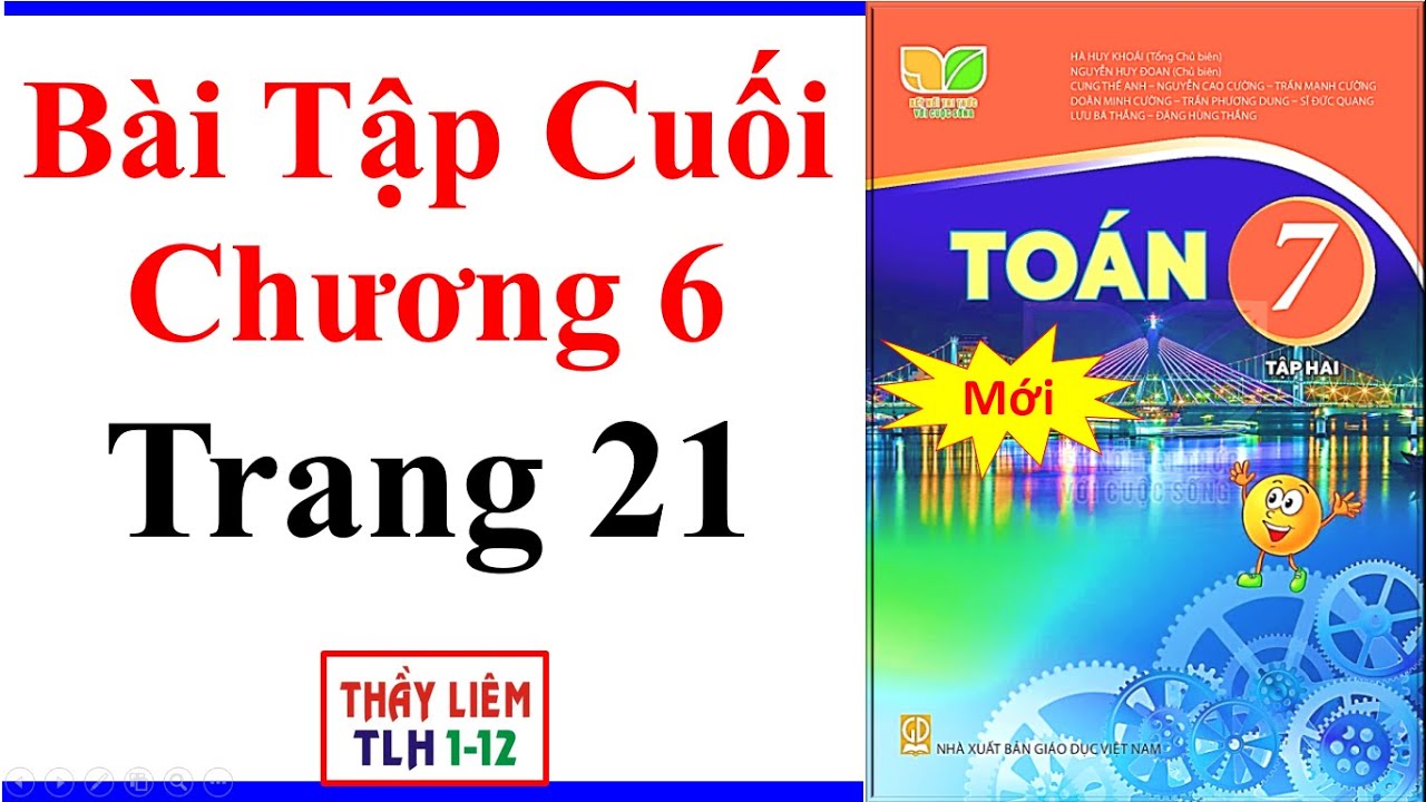 Toán Lớp 7 | Bài Tập Cuối Chương 6 | Trang 21 | Kết Nối Tri Thức | đại lượng tỉ lệ thuận nghịch Mới