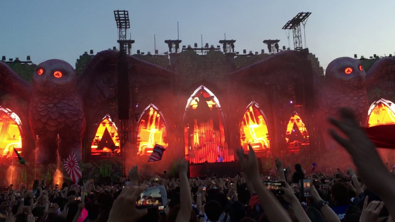 [EDC Japan 2017] Afrojack - Ten Feet Tall feat. Wrabel