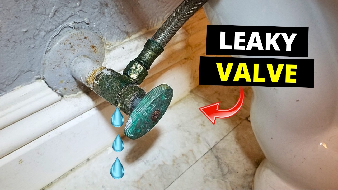 Toilet Shut Off Valve Replacement | Leak Free DIY How To Guide