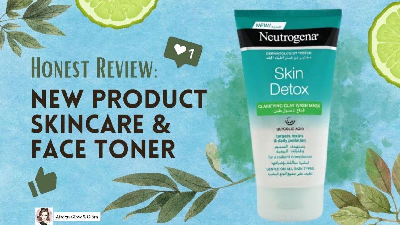 Neutrogena Skin Detox Clarifying Clay Wash Mask | Oil Control + Deep Clean in One?