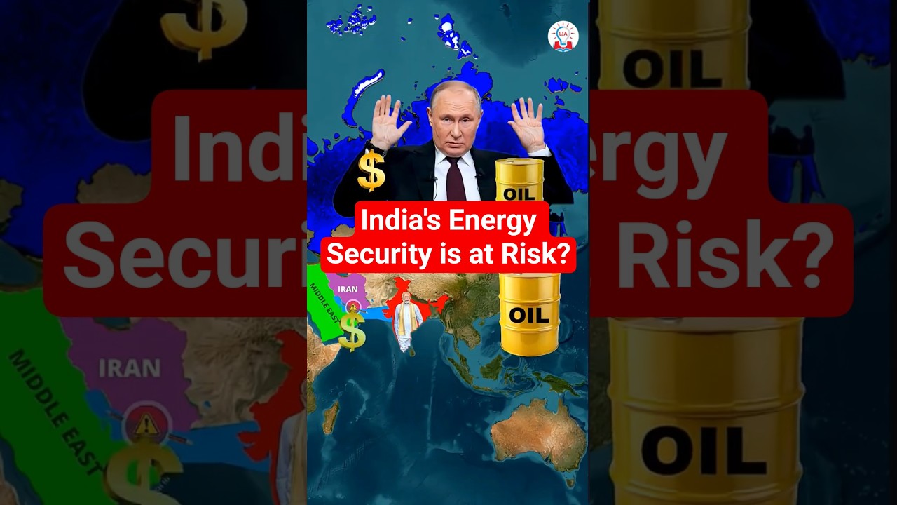 Why is India's Energy Security at Risk Due to Decency of Russia and OPEC Countries? #iranwar