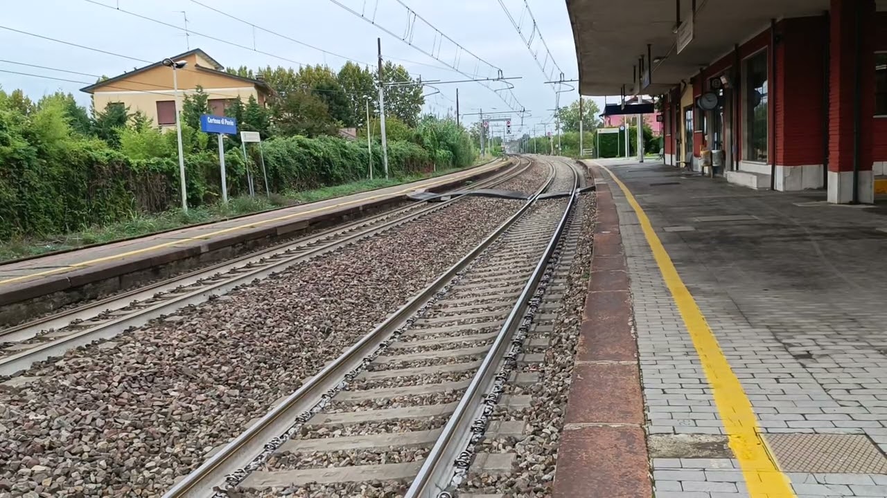 stazione di Certosa di Pavia degrado incuria e pericolo RFI 🤮