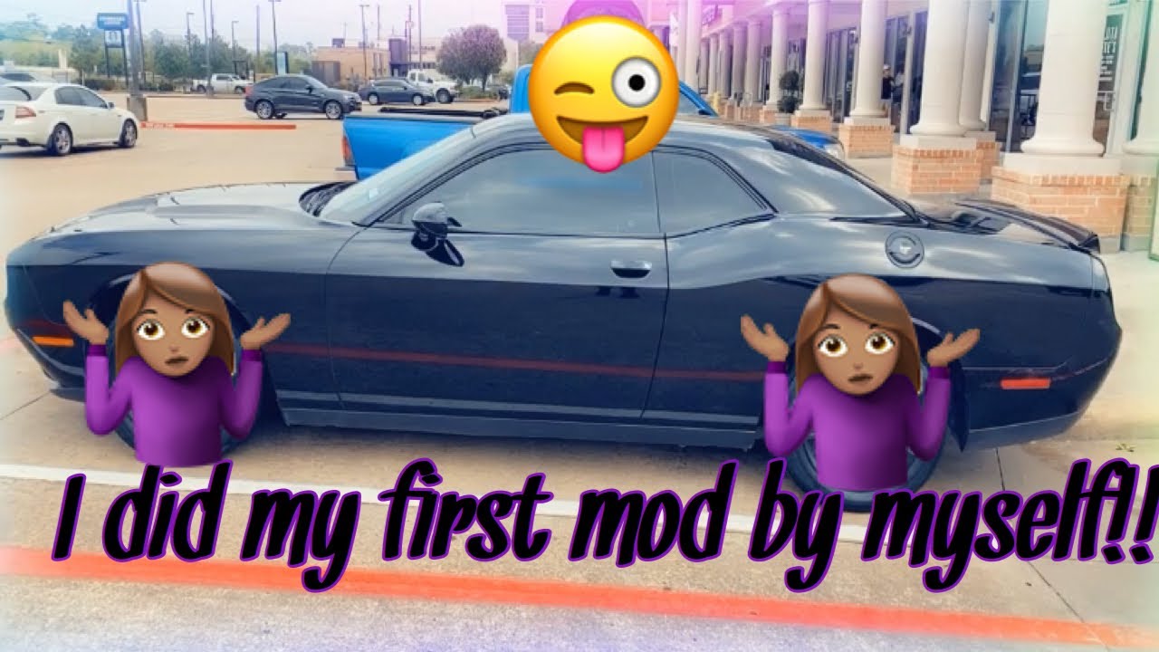 Dodge Challenger Mods | Plasti Dip | DIY Car Project