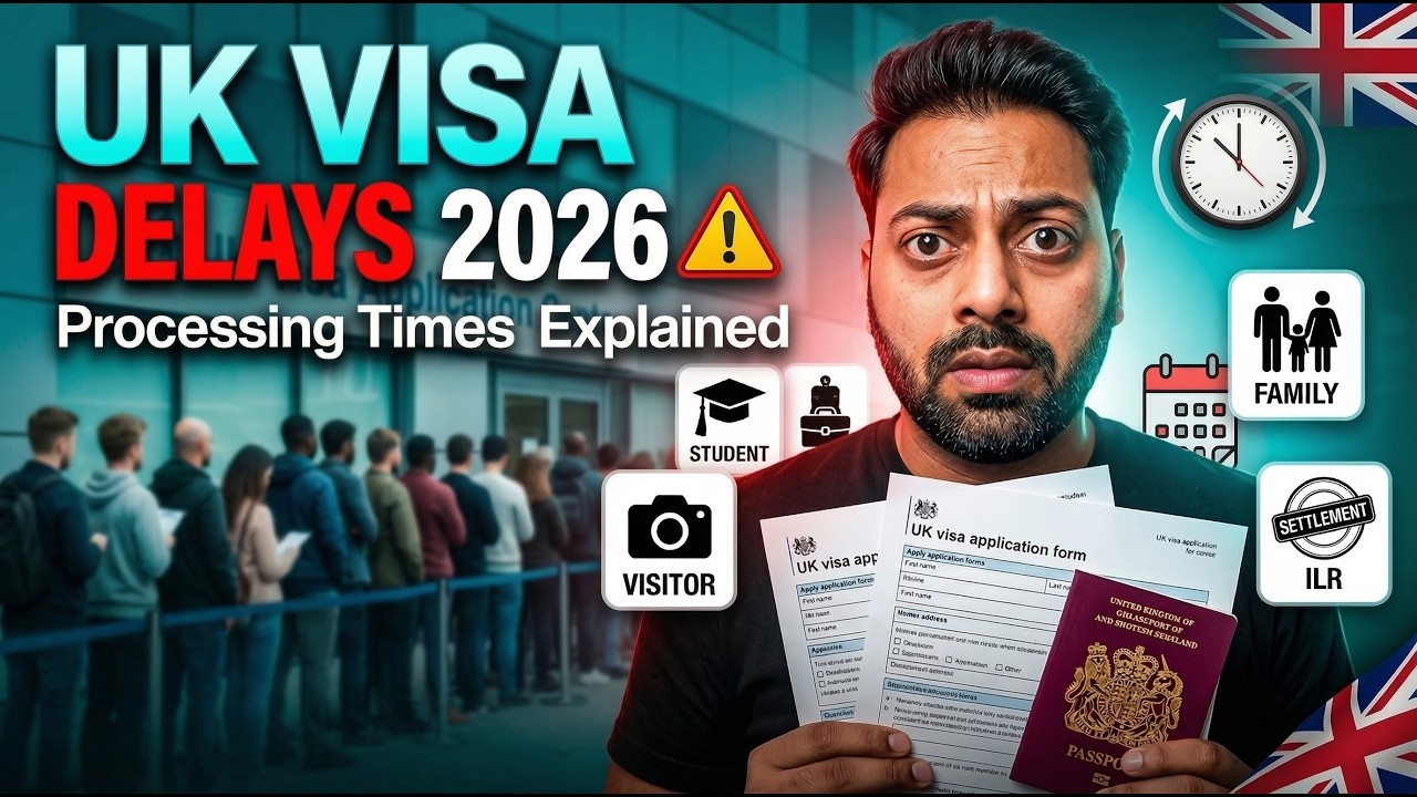 UK Visa Delays in 2026 ⚠️ Real Processing Time & Reasons (January Update)