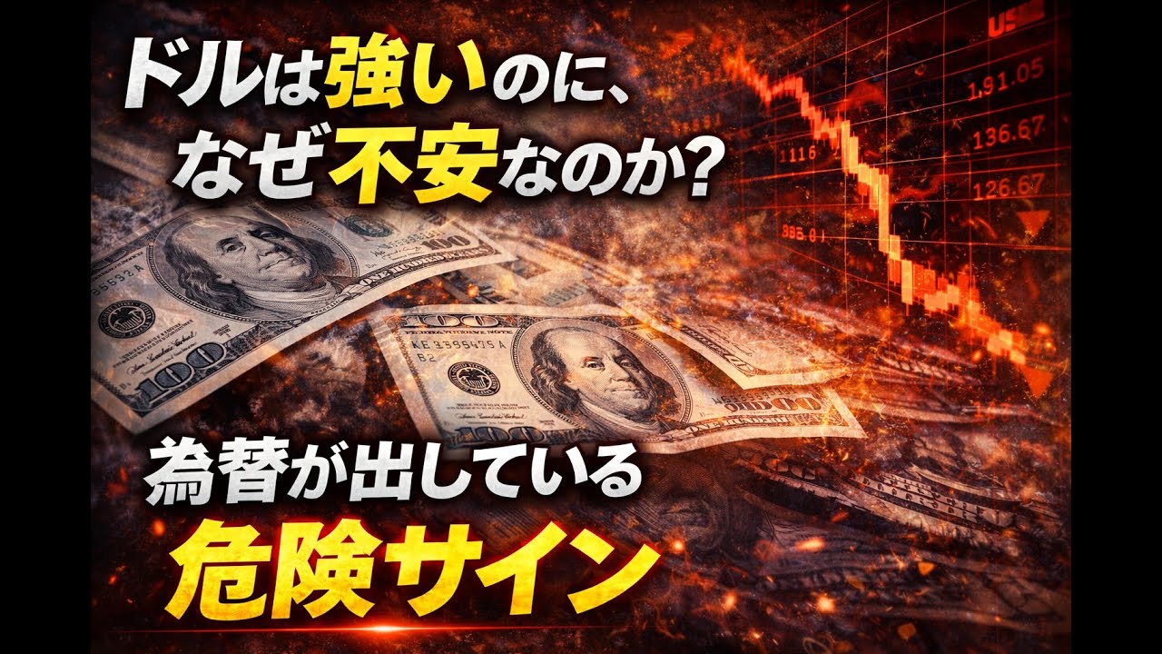 ドルは強いのになぜ不安になるのか？為替が出している危険サイン