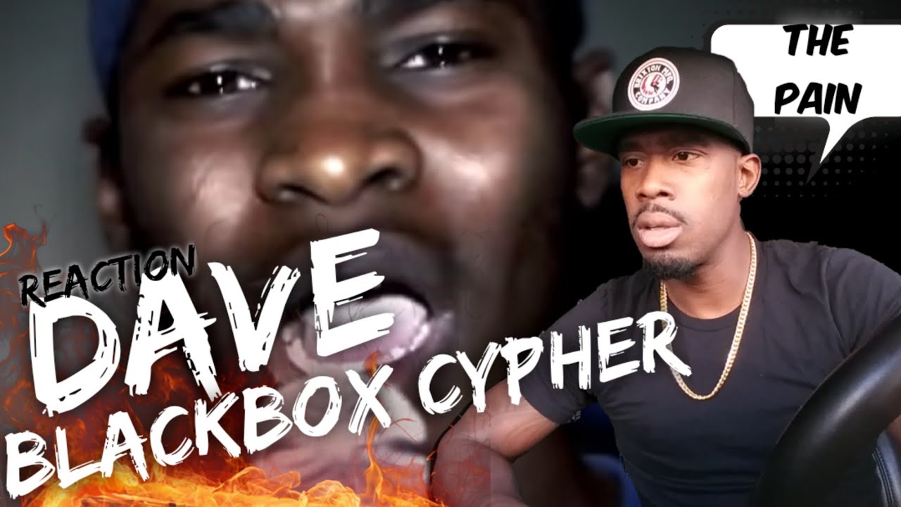 AMERICAN REACTS TO UK RAPPERS Dave - Blackbox Cypher