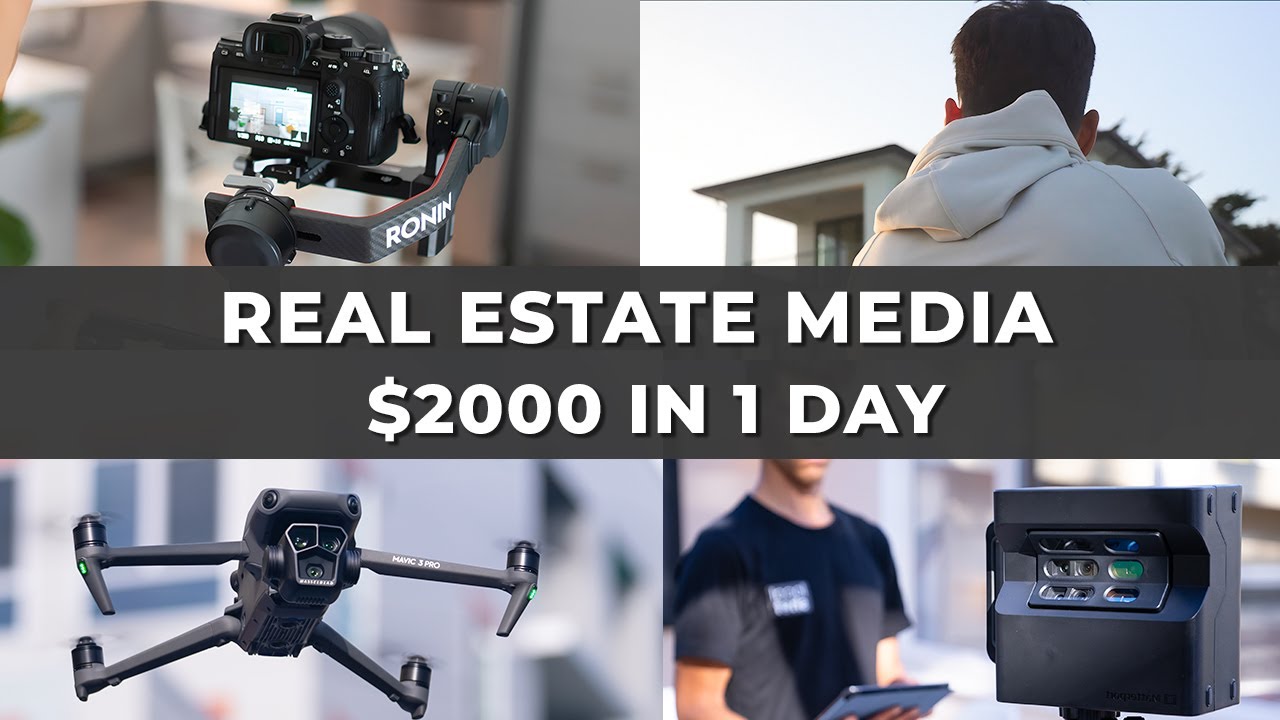 Day in the Life of a Real Estate Photographer | $2K in 1 Day