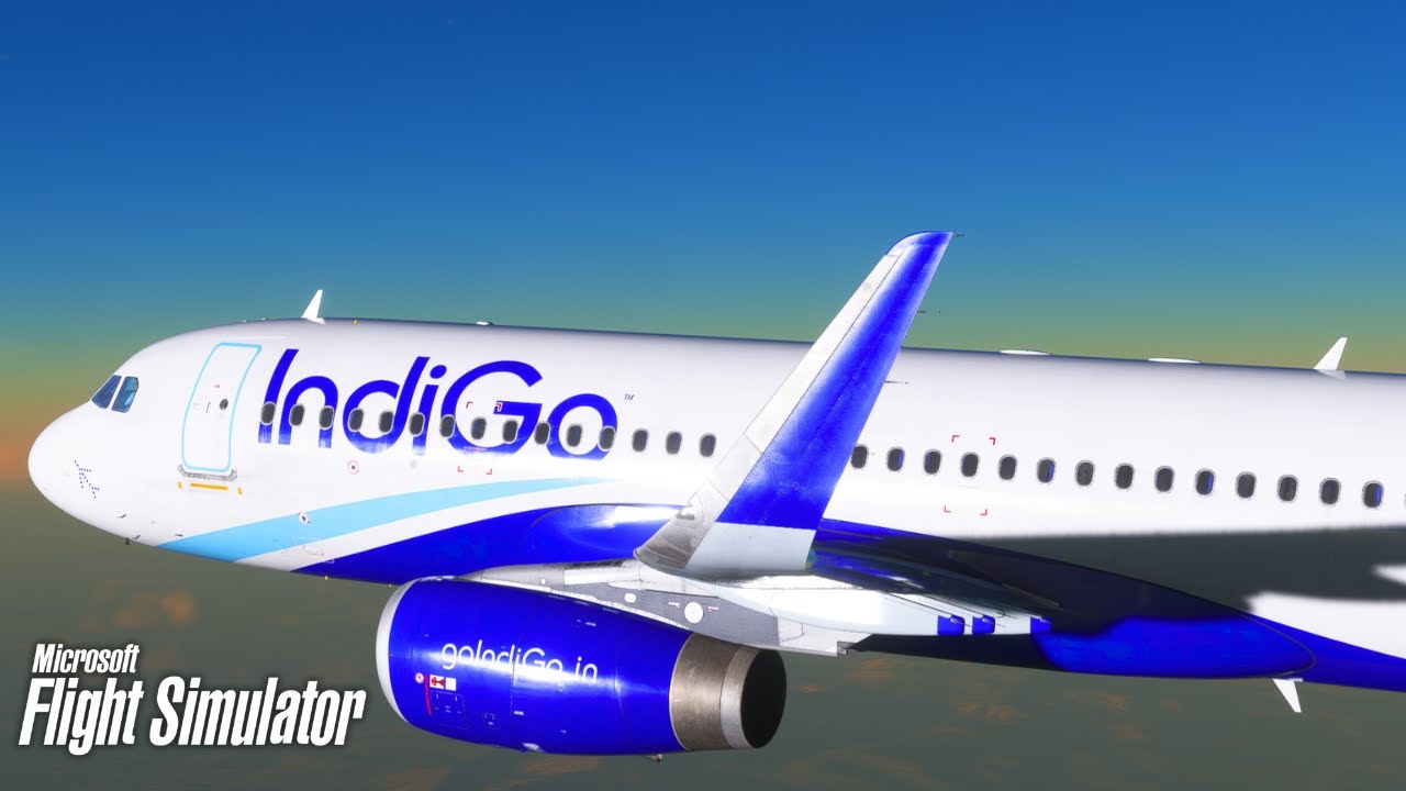 Indigo A320 Early Morning Departure From Jaipur | Fenix A320 | 4K Ultra Realistic MSFS