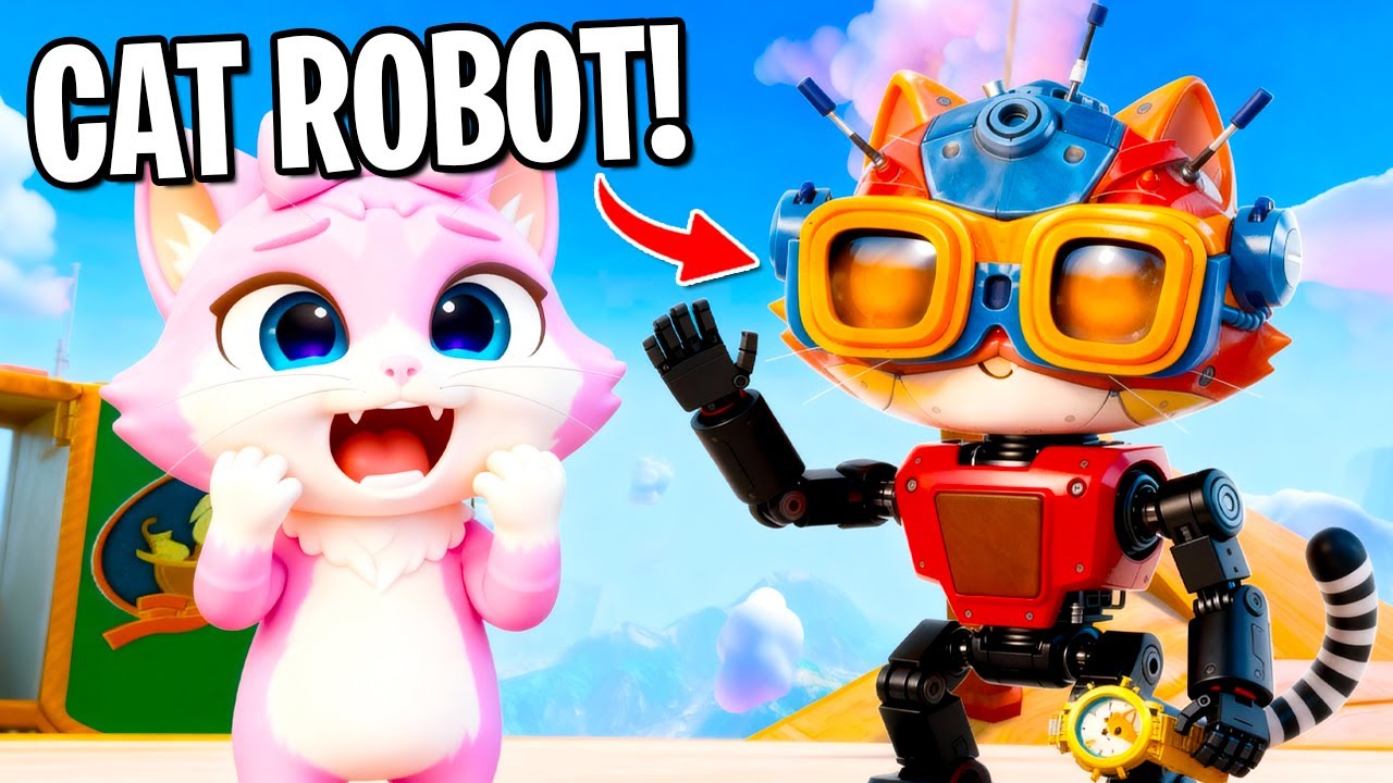 🩷 My CAT HUSBAND Buys Me A CAT ROBOT! 🤖 (I am Cat VR Multiplayer)