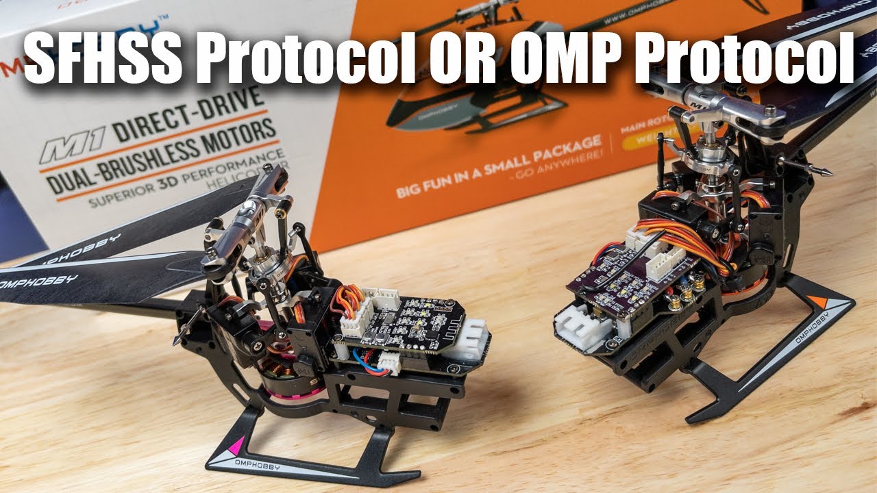 OMPHobby M1 Internal Protocols: SFHSS VS OMP