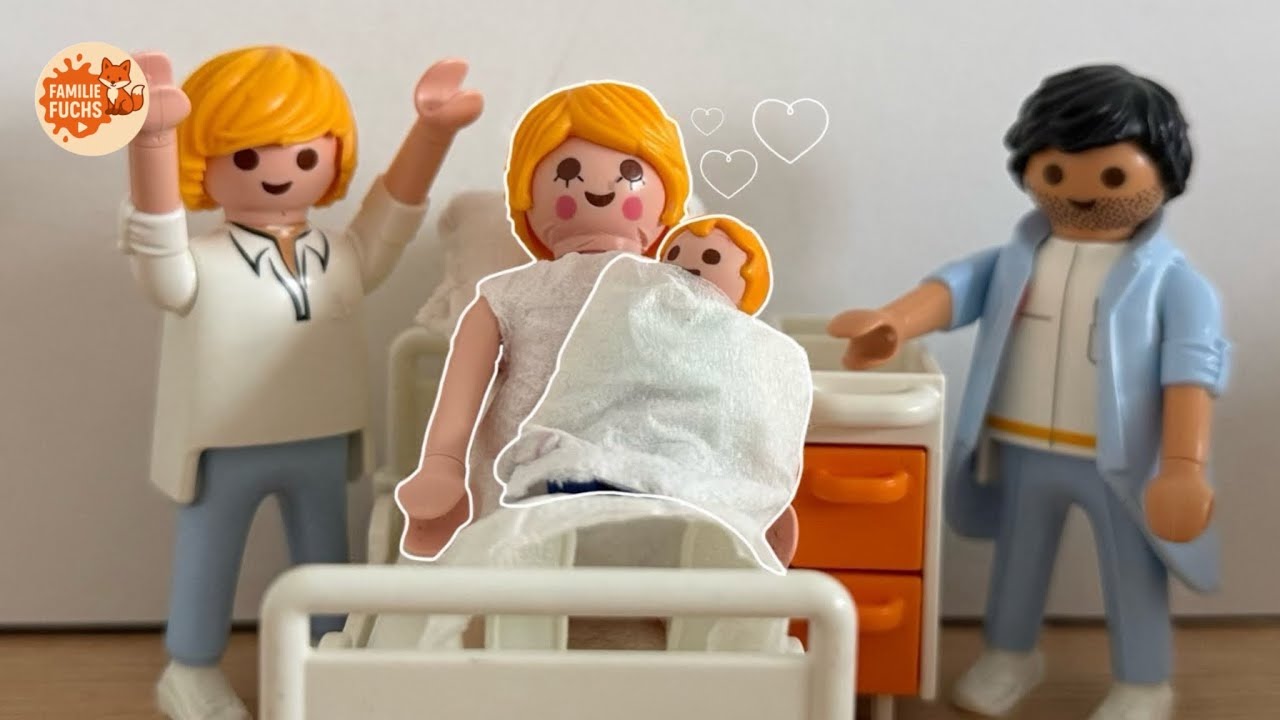 Die Geburt👼🍼🤱#Playmobil #Geburt #FamilieFuchs #KrankenhausGeschichte #Kinder ￼