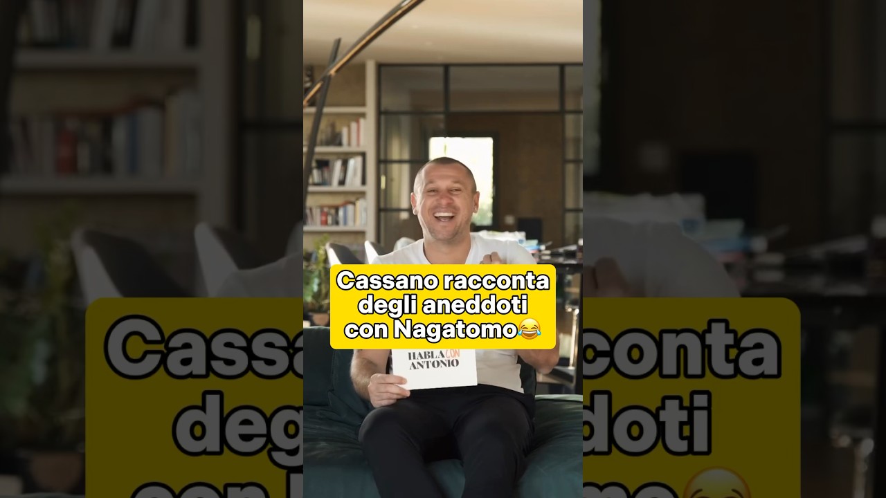 Cassano racconta degli aneddoti con Nagatomo😅😂 #calcio #seriea #inter #cassano #bobotv
