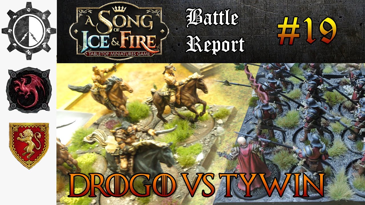 A Song of Ice and Fire Battle Report Drogo vs Tywin (#19)