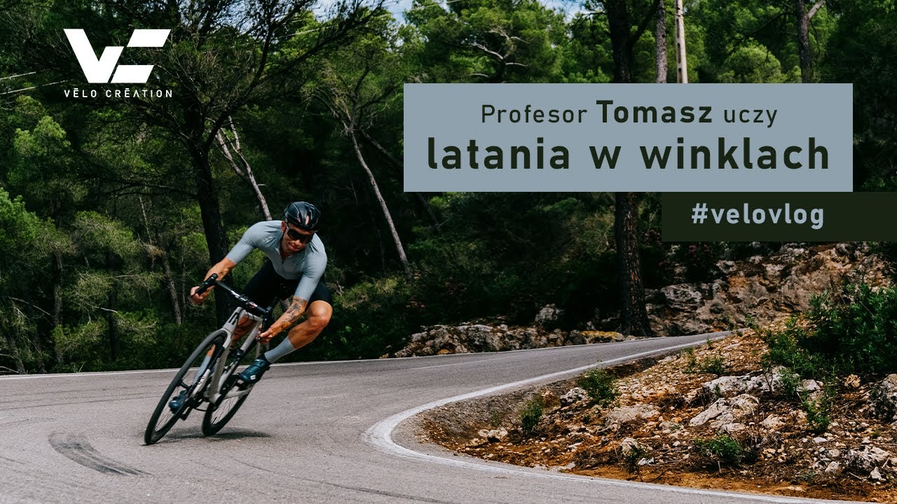 Profesor Tomasz Marczyński uczy latania w winklach