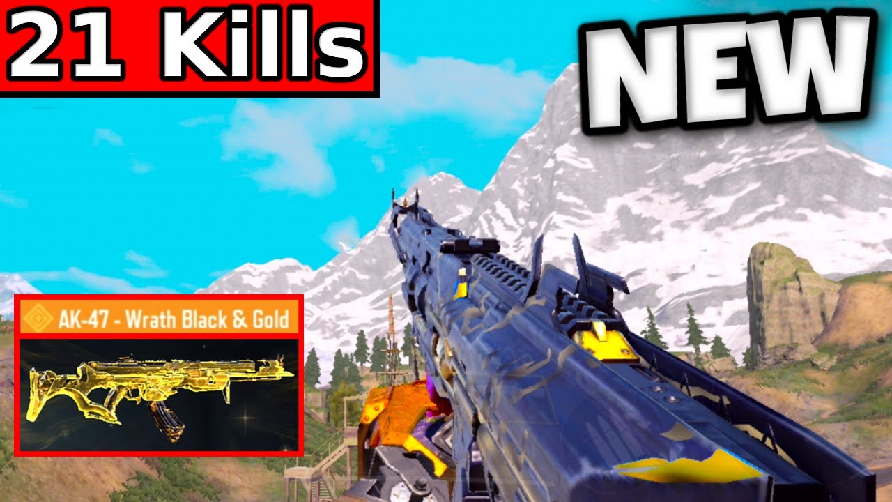 *NEW* AK47 BLACK and GOLD!! | DUO VS SQUADS | CALL OF DUTY MOBILE