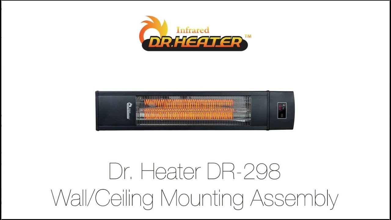 DR Heater DR-298 Wall/Ceiling Mounting Instruction