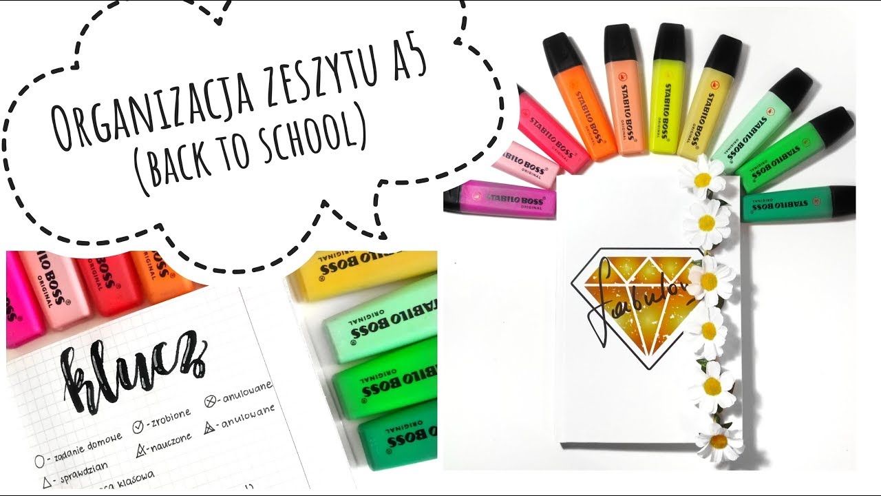 JAK PROWADZIĆ PIĘKNY ZESZYT A5? (Organizacja, lifehacki, triki) Back to School