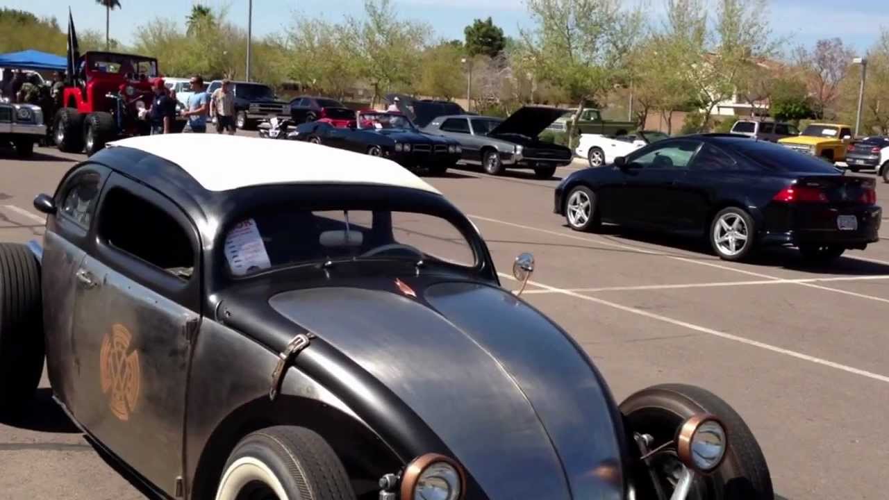 1963 Volkswagen Beetle, Kafer, Bug. Chopped Rat Rod  