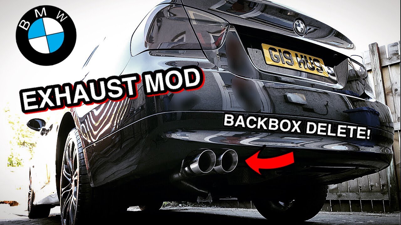 BMW 3 Series E90 318D Exhaust Upgrade Backbox Delete | MOD
