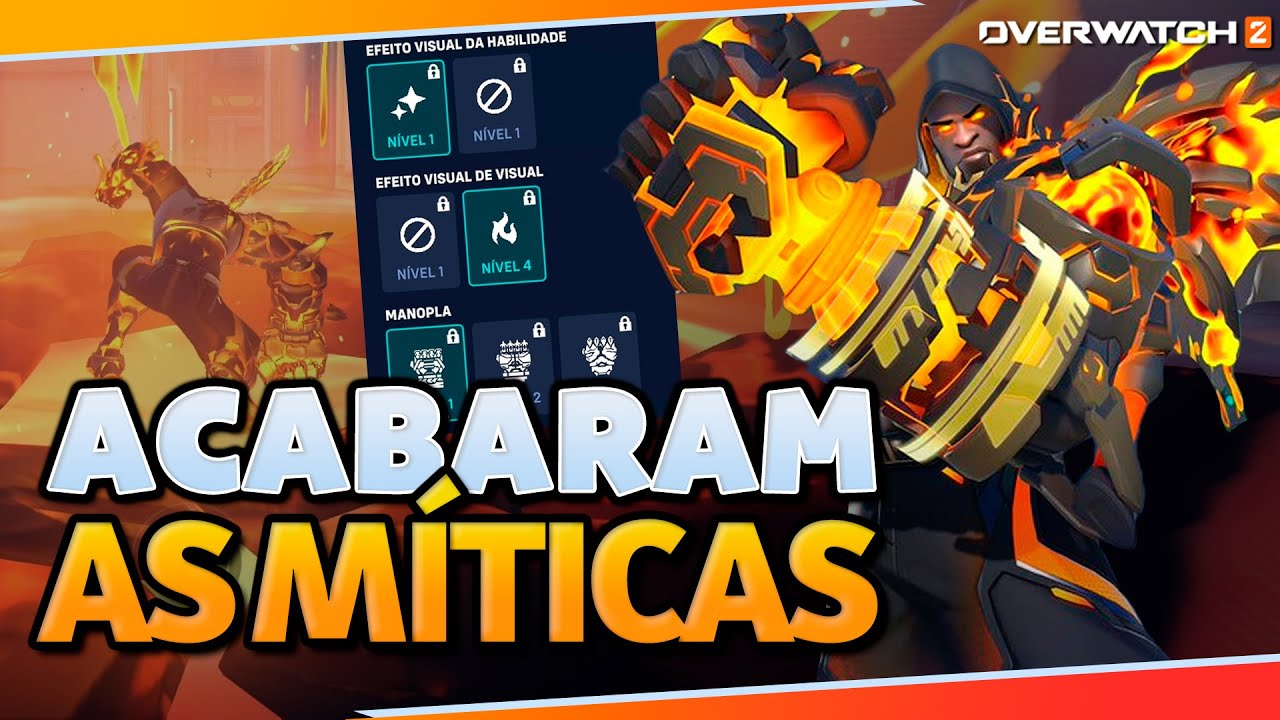 TODOS OS DETALHES da SKIN M&Iacute;TICA do DOOMFIST na Temporada 20 do Overwatch 2!