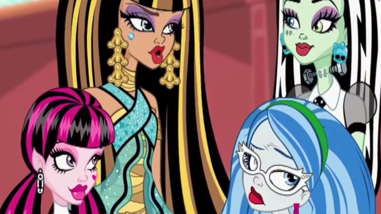 Monster High România💜❄️Spirite in cadere❄️💜Desene animate pentru copii