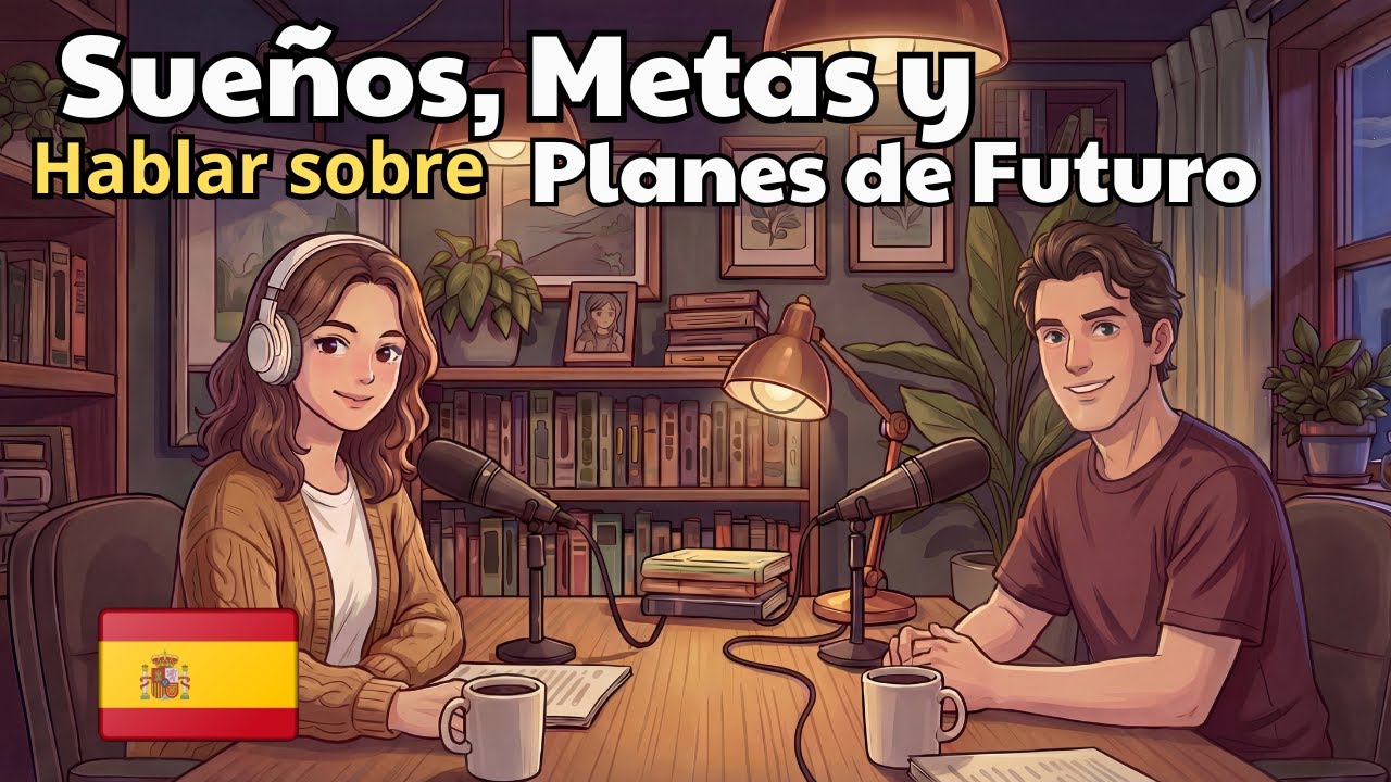 Easy Spanish Conversation | Dreams, Goals & Future Plans | Learn Spanish Podcast